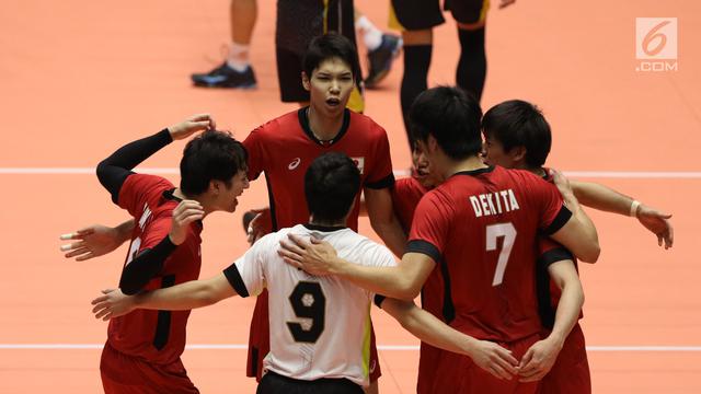 Gagal Hadang Jepang, Tim Voli Putra Indonesia Perebutkan Tempat Ketiga Lawan Korea