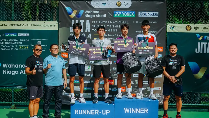 Petenis Indonesia Gagal Bendung Wakil Korea dan Chinese Taipei di Final ITF JITA Cup Series II J60