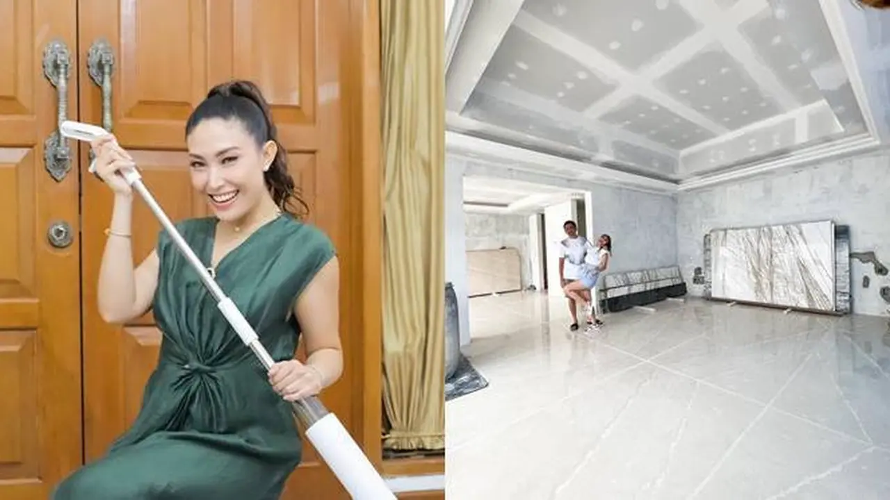 7 Desain Rumah Baru Ayu Dewi yang Penuh Marmer, Punya Kamar Seluas Lobi Hotel