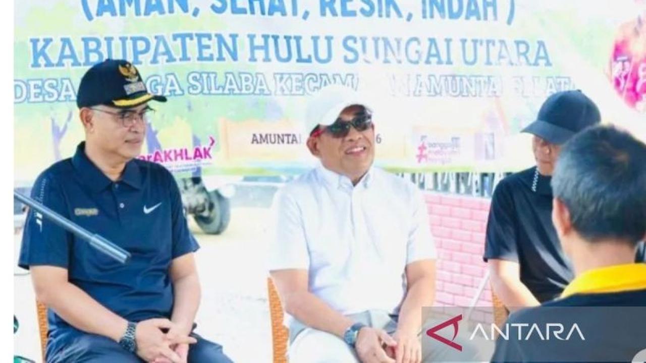 Bupati HSU Canangkan Gerakan ASRI, Lanjutkan Arahan Presiden Prabowo untuk Lingkungan Bersih