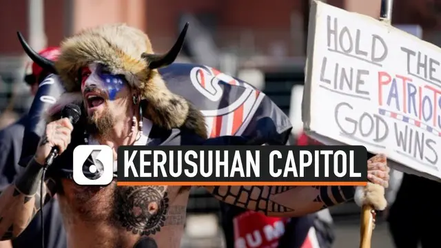VIDEO: Wajah Mirip, Personel Jamiroquai Dituduh Pimpin Kerusuhan di Gedung Capitol
