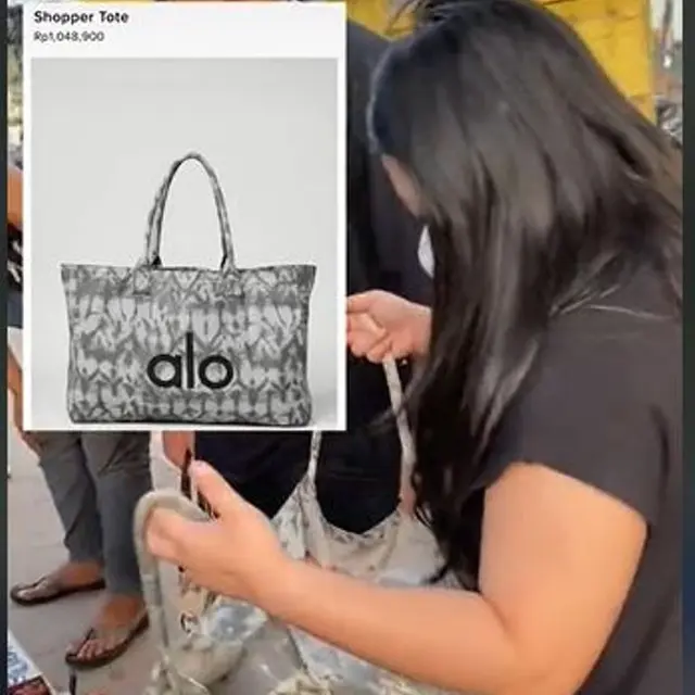 Wanita Ungkap Beli Tas Mewah Rp14 Juta d Pasar Loak di Jakarta