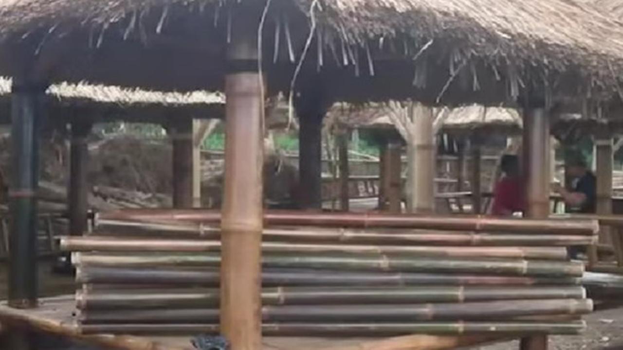 Gazebo bambu