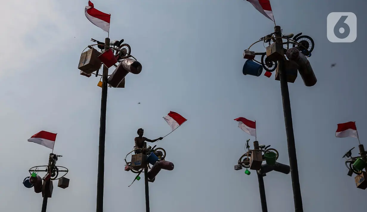 Ancol Taman Impian menghadirkan berbagai acara istimewa bertema "MerdekaRia." (Liputan6.com/Angga Yuniar)