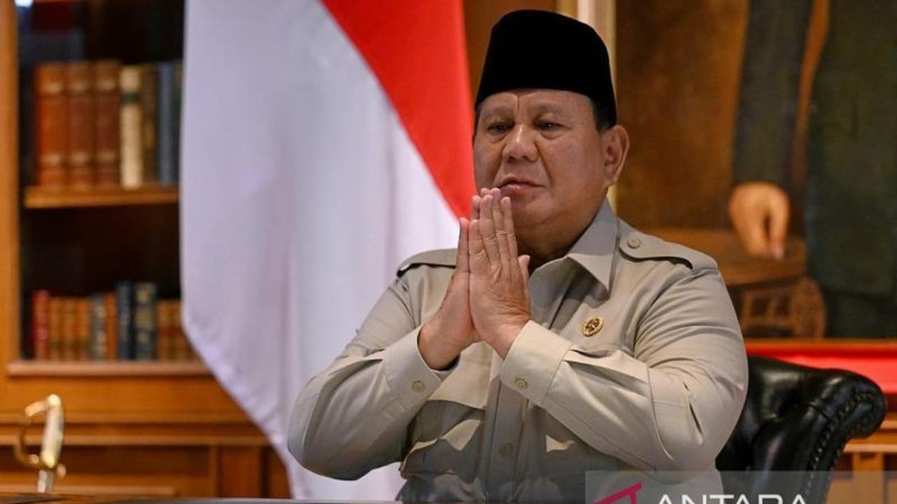 Presiden Prabowo Sampaikan Ucapan Idulfitri 1447 H, Ajak Perkuat Persatuan Bangsa