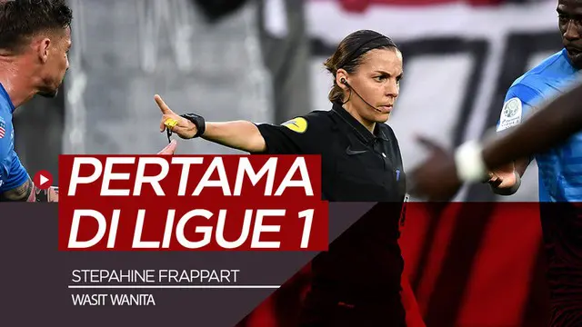 Berita video Stephanie Frappart akan mencetak sejarah dengan menjadi wasit wanita pertama yang pimpin laga Ligue 1.