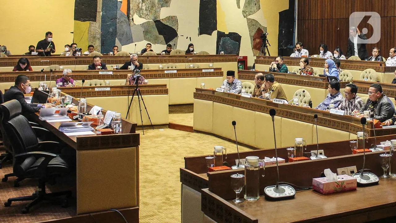 KPU Bersama Komisi II Bahas PKPU Pemilu 2024