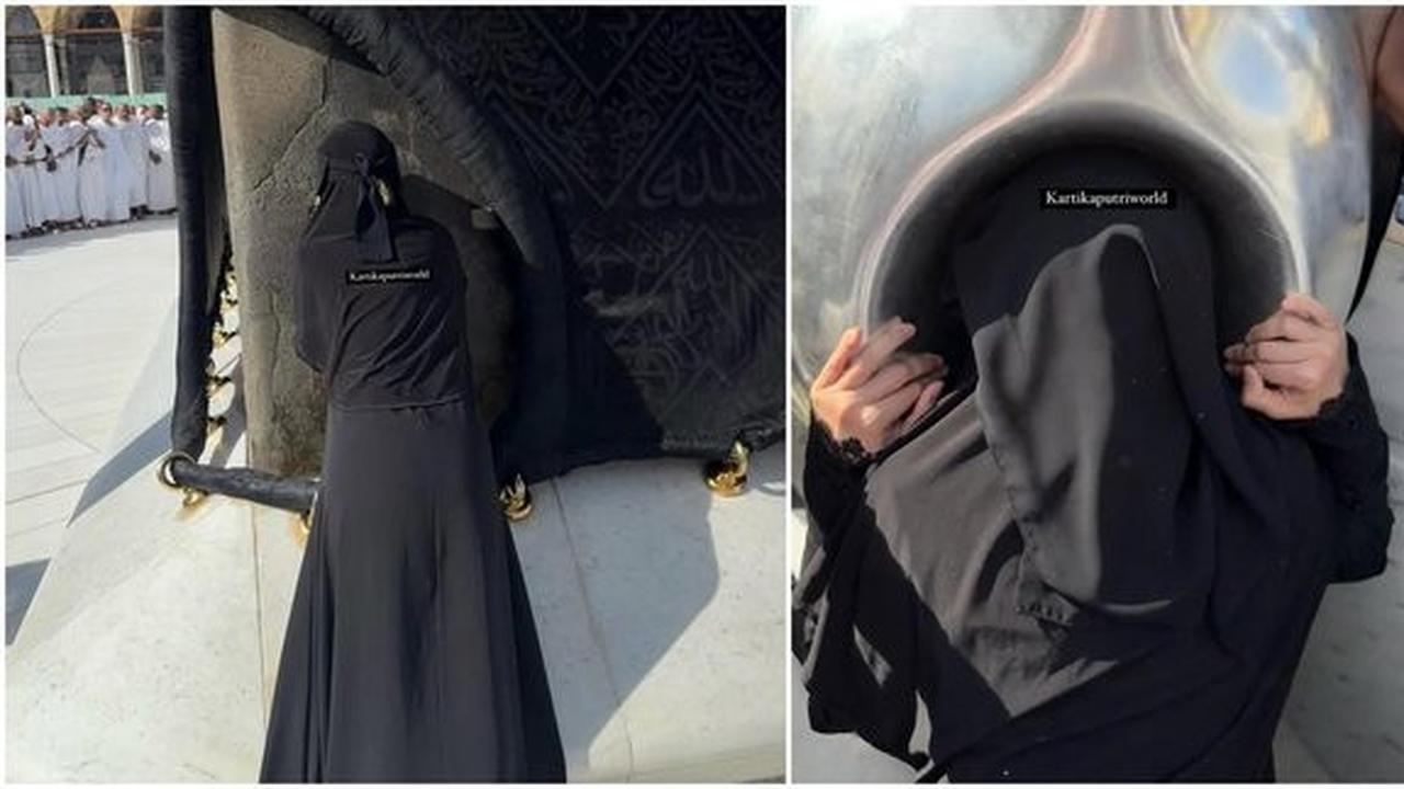 Dilarang Suami, Kartika Putri Akhirnya Mencium Hajar Aswad dengan Cara Tak Terduga