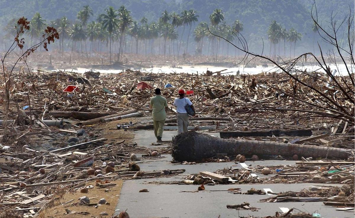 Potret Pilu Kehancuran Akibat Tsunami Aceh 20 Tahun Lalu