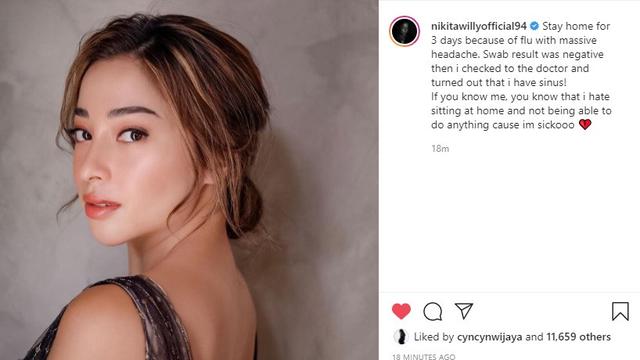 Nikita Willy (Foto: Instagram/@nikitawillyofficial94)