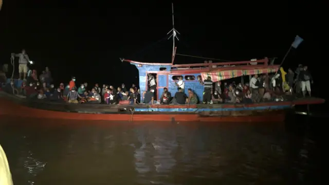 Pangkalan TNI Angkatan Laut Tanjung Balai Asahan Lantamal I Koarmada I mengamankan 115 orang pekerja migran diduga ilegal.