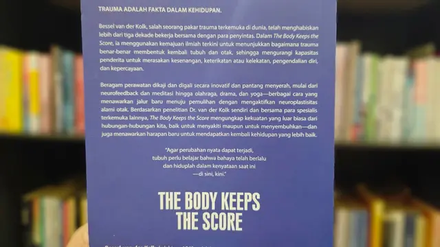 Blurb The Body Keeps the Score