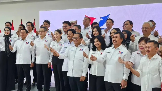 Ketua Umum Partai Perindo Angela Tanoesoedibjo melantik pengurus baru DPP Partai Perindo periode 2024-2029, Rabu (11/12/2024) (Istimewa)