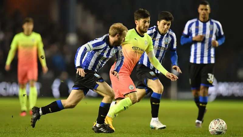 Manchester City vs Sheffield Wednesday Piala FA