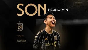 Penyerang Korea Selatan, Son Heung-min, resmi bergabung dengan Los Angeles FC. (LAFC)
