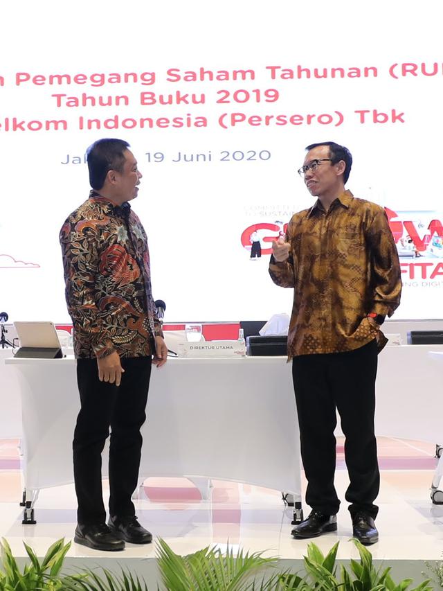 Rupst Tahun Buku 2019 Telkom Bagikan Dividen Rp15 26 Triliun Bisnis Liputan6 Com