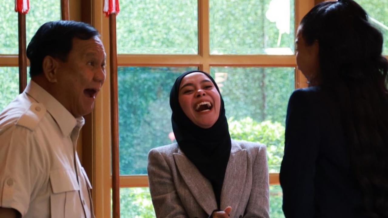 Potret Prabowo Makan Siang Bareng Nikita Mirzani, Rizky Billar & Lesti Kejora, Akrab dan Penuh Tawa