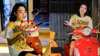 7 Momen Kejutan Ulang Tahun Wika Salim, Kue dan Hadiahnya Curi Perhatian
