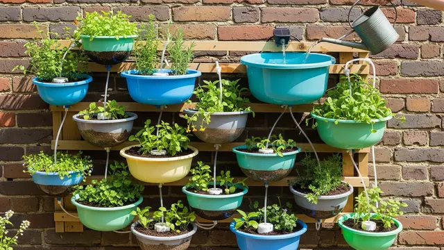 Siste Penyiraman Kebun Gantung