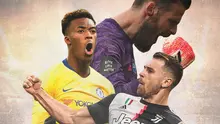 Ilustrasi Pemain - David De Gea, Callum Hudson-Odoi, Aaaron Ramsey (Bola.com/Adreanus Titus)
