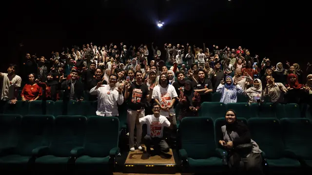 Satu Studio Penuh, Special Screening 'BAPAK PALING JUJUR' Bareng Movieverse Meriah