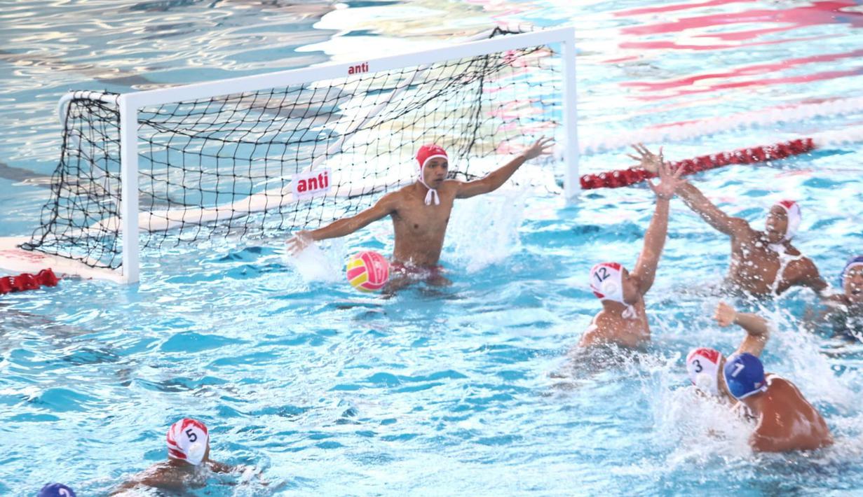 Tim Merah Putih melibas Filipina dengan skor telak 28-3 di Thammsat University Rangsit Campus, Thailand, Senin (15/12/2025). (Dok. PB Akuatik Indonesia)