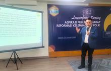 Survei CISA Ungkap Mayoritas Publik Tolak Penempatan Polri di Bawah Kementerian