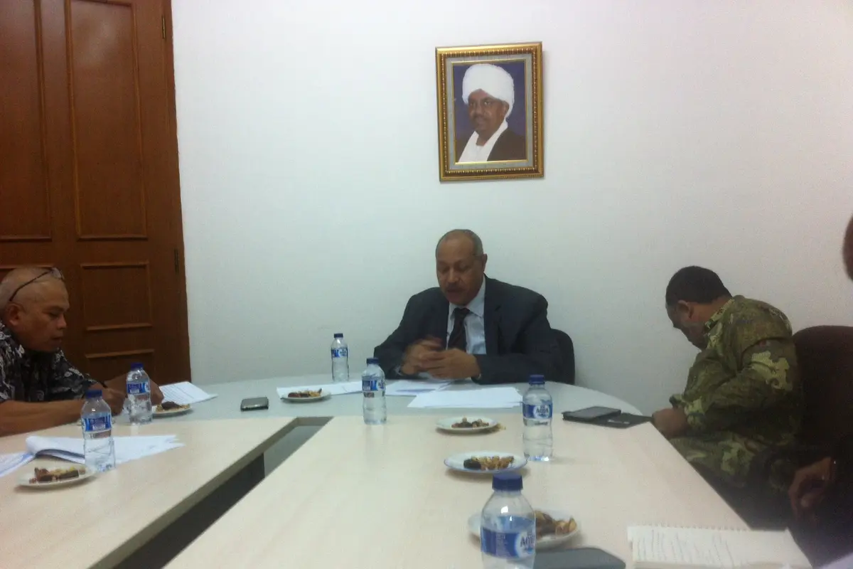 Duta besar Sudan Abdul Al Rahim Al Siddig. (Liputan6.com/Andreas Gerry Tuwo)