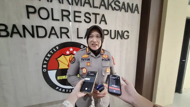 Kabid Humas Polda Lampung, Kombes Pol Yuni Iswandari Yuyun.