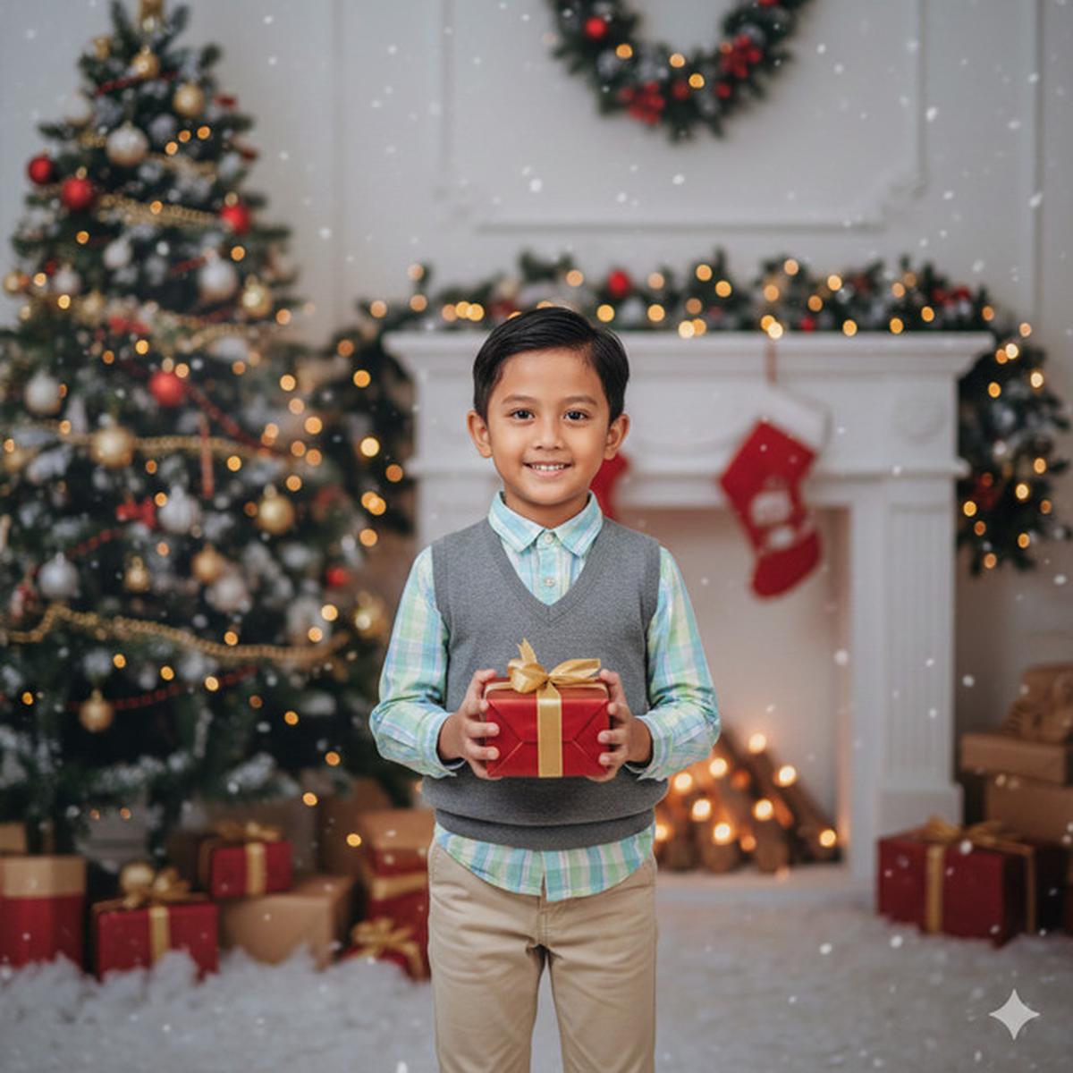 Model Baju Anak Laki-Laki untuk Acara Natal, Sopan sekaligus Trendi