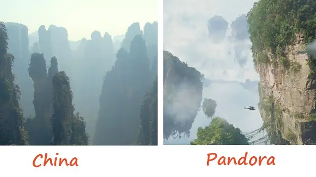 Pemandangan Planet Pandora di Film Avatar, Ada Juga di Cina