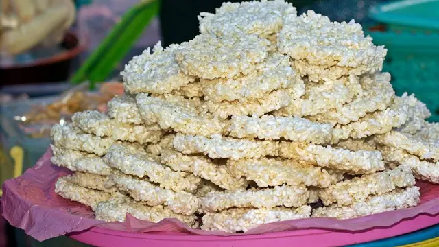 Kerupuk Arunggina khas Bim