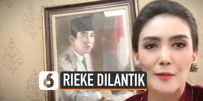 VIDEO: Rieke Diah Pitaloka Minta Maaf Saat Dilantik Jadi Anggota DPR