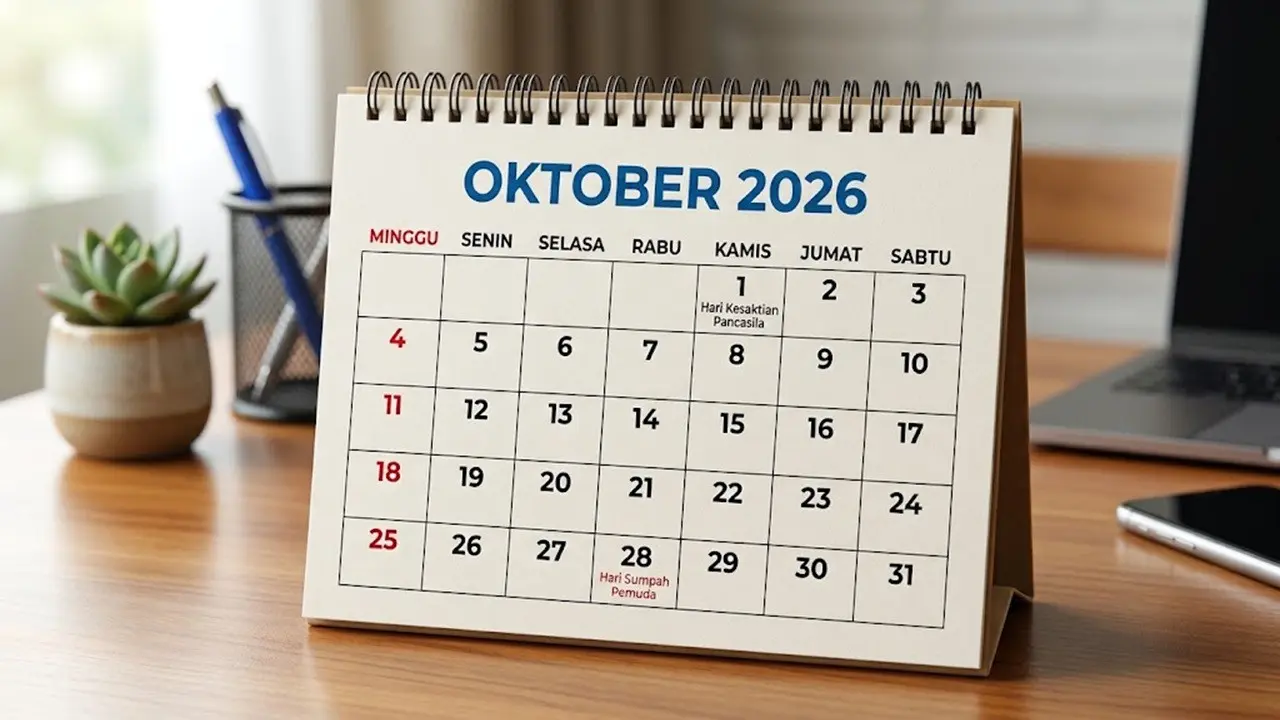 Kalender Oktober 2026