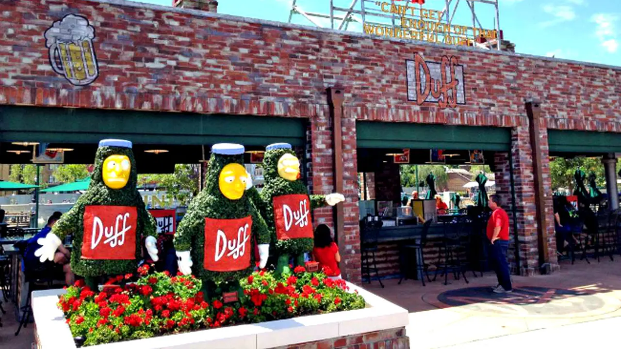 Minuman Bir "Duff" dari Serial Kartun The Simpsons Jadi Kenyataan