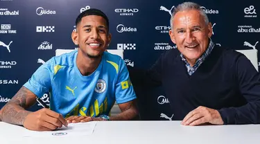 Winger asal Brasil Savinho telah bergabung dengan Manchester City dengan kontrak berdurasi lima tahun, demikian pernyataan juara Liga Primer Inggris itu pada Kamis (18/7/2024). (FOTO: instagram.com/mancity/)