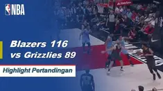 Portland Trail Blazers menggunakan babak kedua yang dominan untuk melewati Grizzlies yang berkunjung ke 116-89. Evan Turner selesai dengan triple-double kedua lurus untuk menjadi Blazer pertama yang melakukannya sejak Clyde Drexler pada tahun 1989-90...