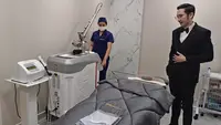 Ruangan Treatment di QuickGlam cabang Kemang disertai dengan beragam teknologi modern.(Liputan6.com/Marisa Atalia Insara)