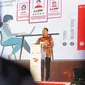 Kepala Lembaga Kebijakan Pengadaan Barang dan Jasa Pemerintah (LKPP) Hendrar Prihadi dalam Rapat Koordinasi Nasional (Rakornas) Pengadaan 2023 pada Selasa (11/6/2023). (Dok LKPP)