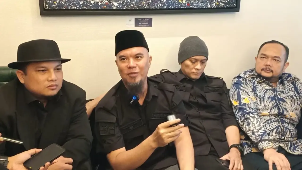 Ahmad Dhani bersama Andra Ramadhan
