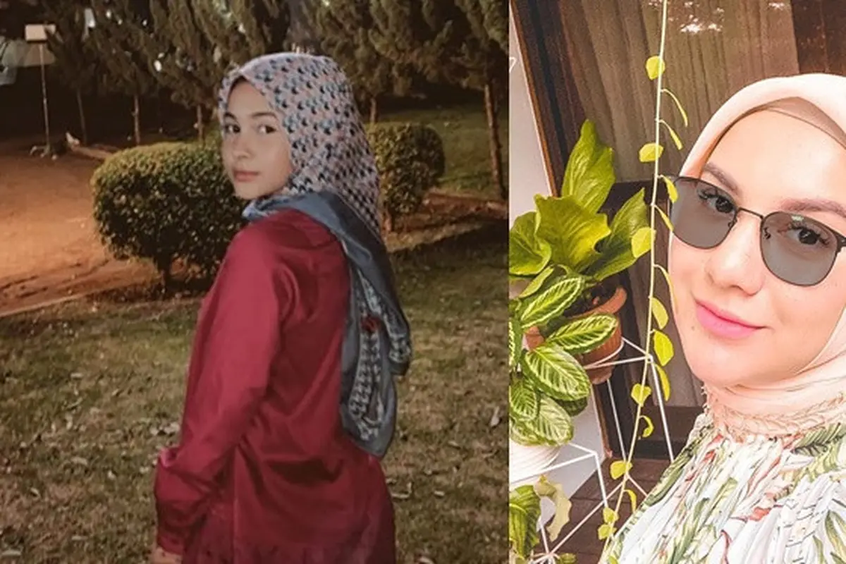 6 Potret Sandrinna Michelle Pakai Hijab, Disebut Mirip Irish Bella