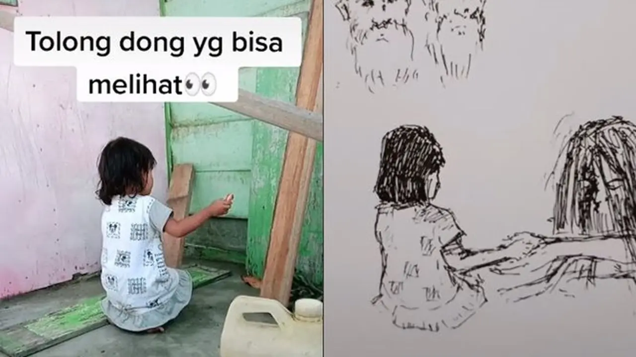 Bocah Bicara Sendiri, Indigo Ungkap Sosok Penampakan Lewat Sketsa