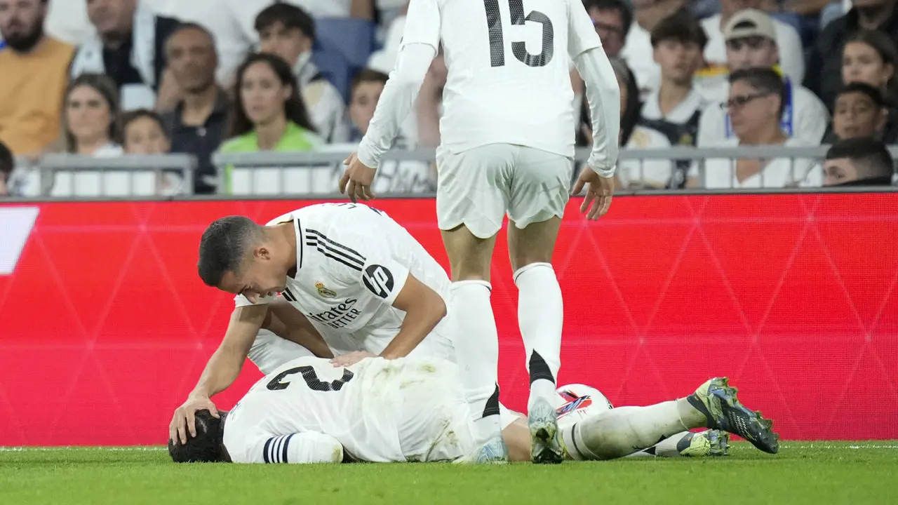 Foto: Teriakan Memilukan Dani Carvajal saat Pertandingan Real Madrid Vs Villarreal di Liga Spanyol