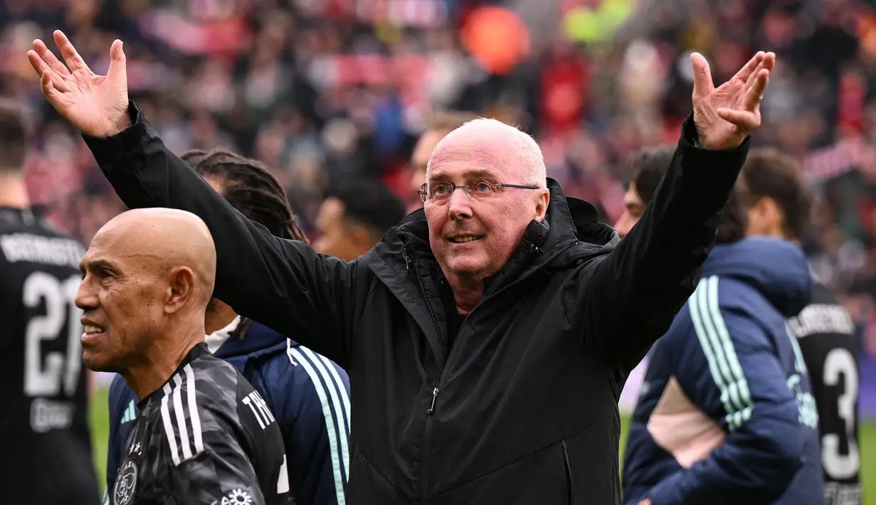 Mantan pelatin timnas Inggris asal Swedia, Sven-Goran Eriksson meninggal dunia pada 26 Agustus 2024. (Oli SCARFF/AFP)