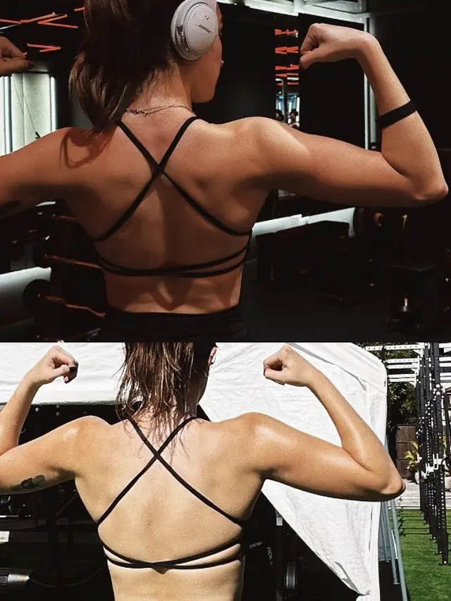 Natasha Ryder makin berotot (Instagram/natasharyder)