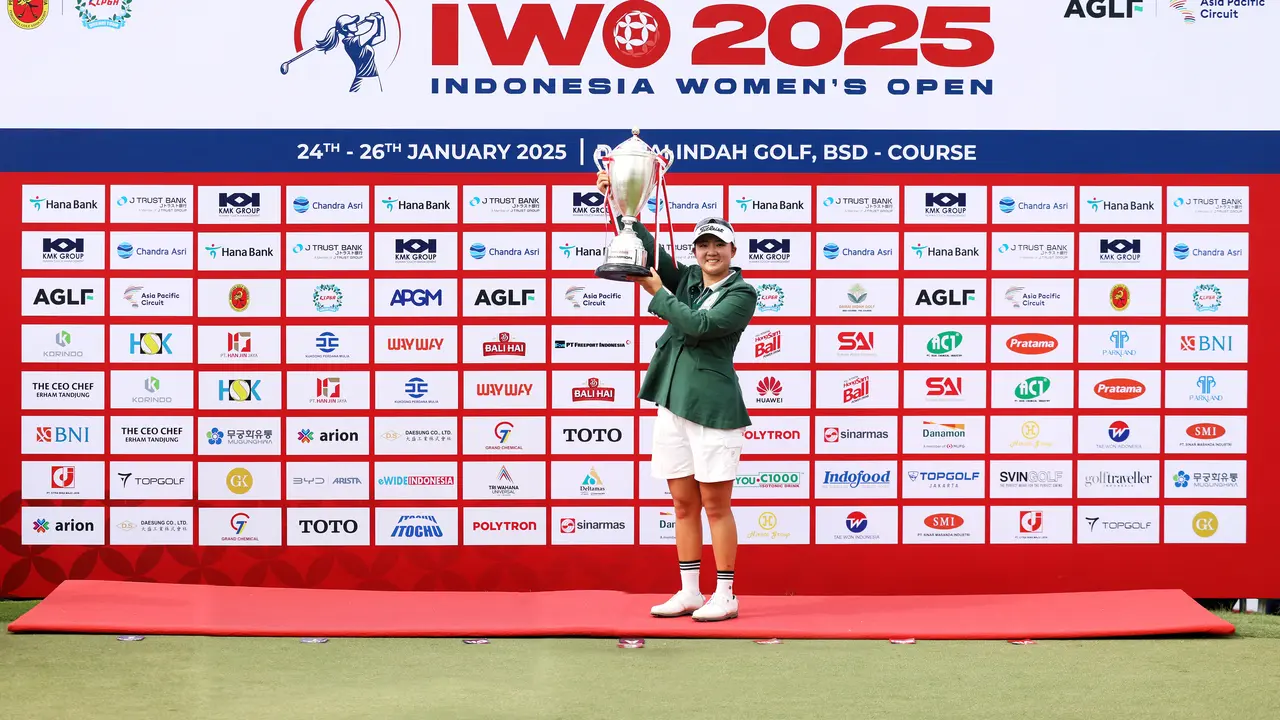 Pegolf Korea Hwang Yoona Juara Indonesia Women's Open 2025