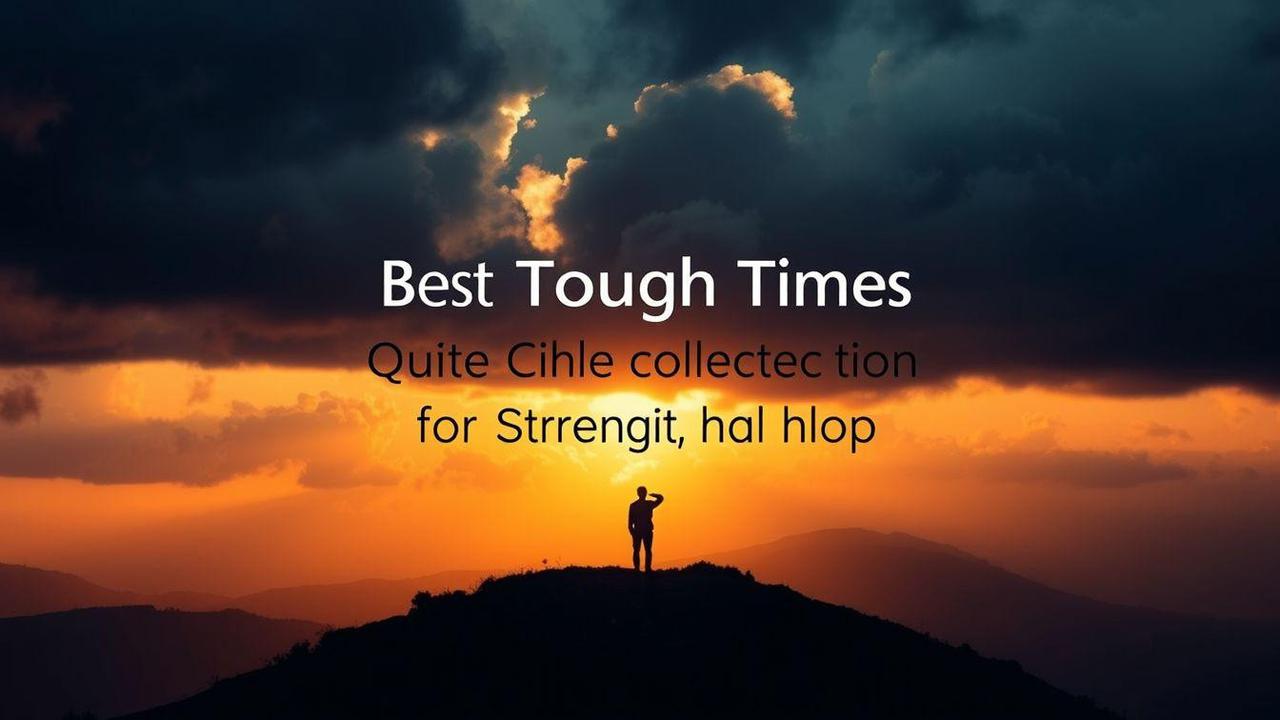 Tough Times Quotes
