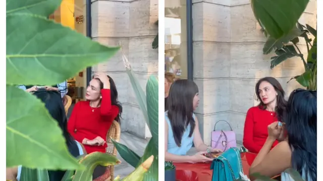Potret Luna Maya saat ke Roma Setelah Menikah/Instagram @lunamaya