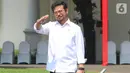 Ketua DPP Partai Nasdem Syahrul Yasin Limpo saat tiba di Istana Negara, Selasa (22/10/2019). Kedatangan Syahrul Yasin Limpo menyusul sejumlah tokoh yang sebelumnya datang ke Istana terkait penetapan Calon Menteri Kabinet Kerja Jilid 2. (Liputan6.com/Angga Yuniar)