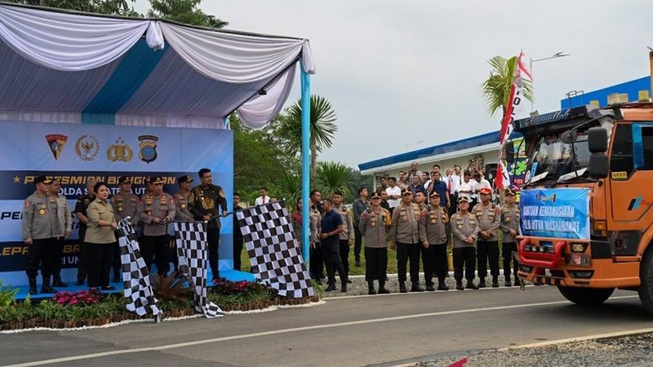 Kapolri Salurkan Bantuan Kemanusiaan untuk Korban Bencana di Sumatera, Gubernur Sumut Apresiasi